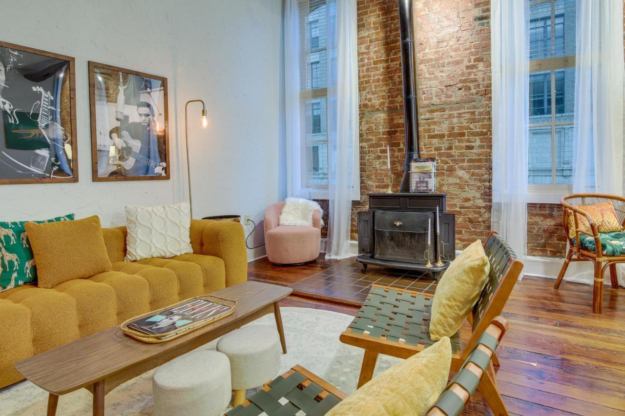 Historic Memphis Condo Walk To Beale Street! 外观 照片